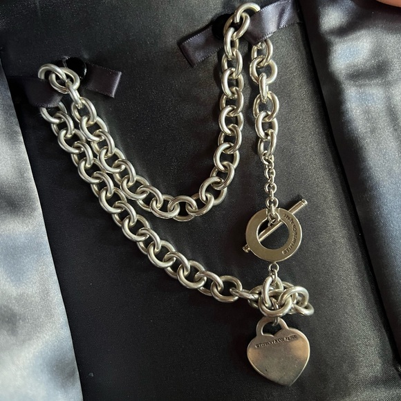 Tiffany’s classic choker, with jewelry case and box - Picture 6 of 9